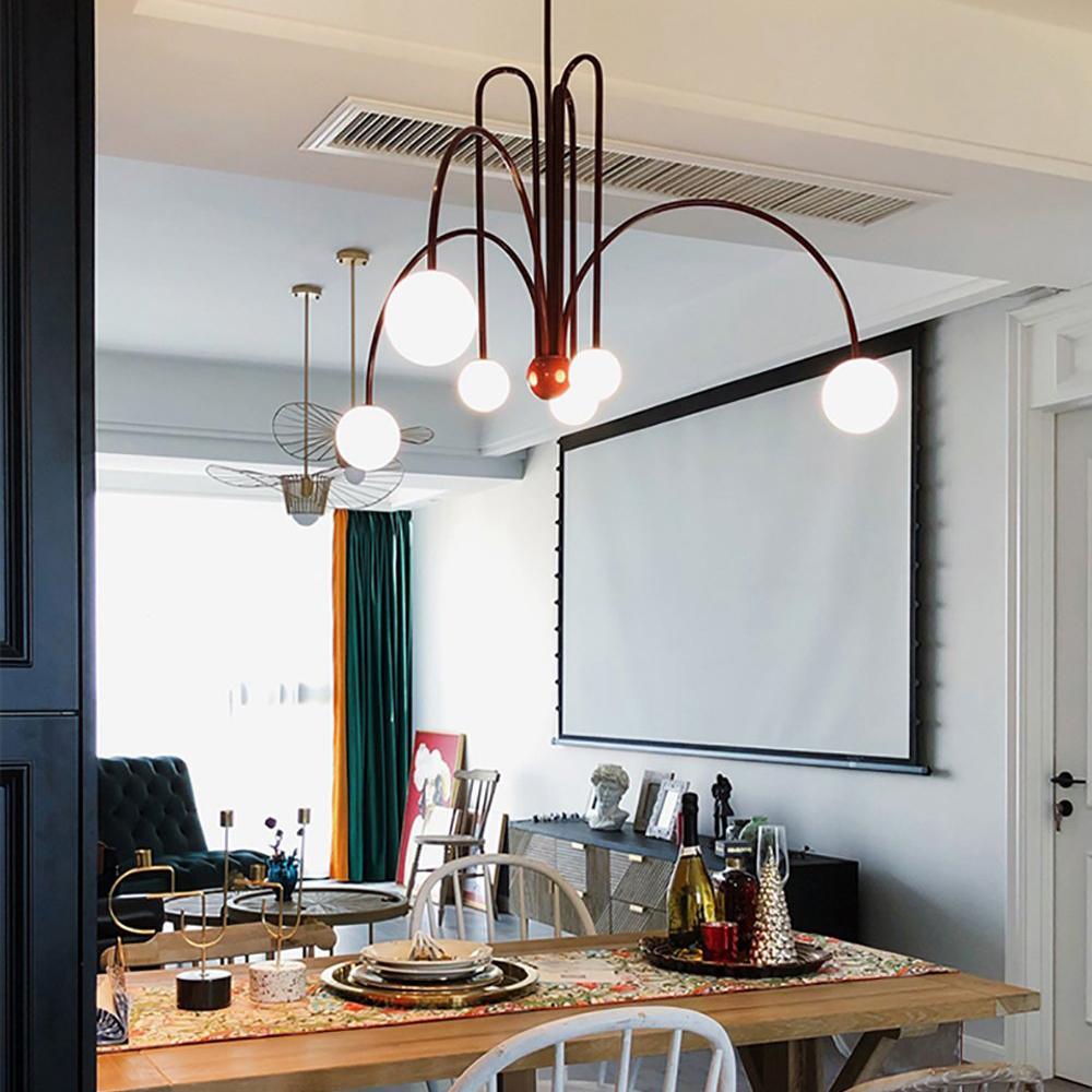 GrandCeleste – Artistieke hanglamp van metaal en glas