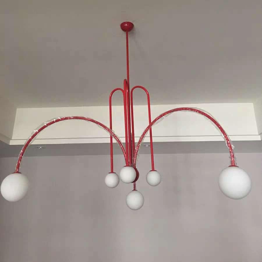 GrandCeleste – Artistieke hanglamp van metaal en glas