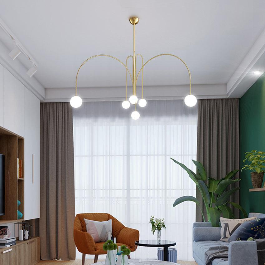 GrandCeleste – Artistieke hanglamp van metaal en glas