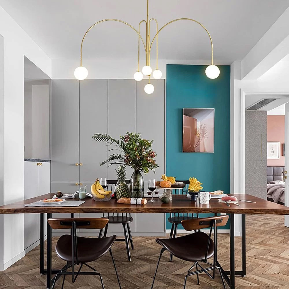 GrandCeleste – Artistieke hanglamp van metaal en glas