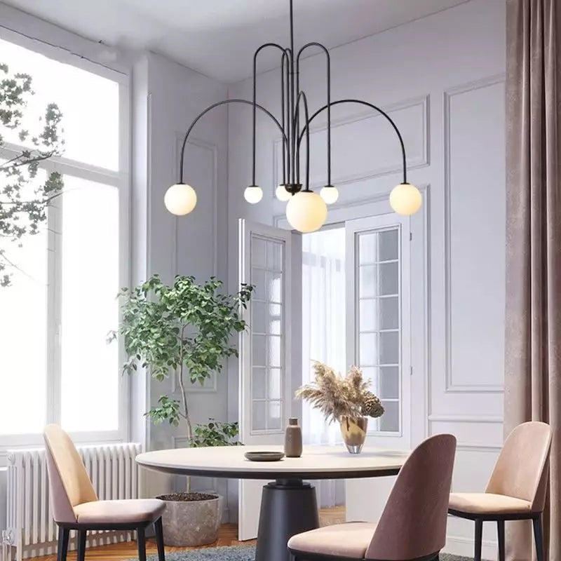 GrandCeleste – Artistieke hanglamp van metaal en glas