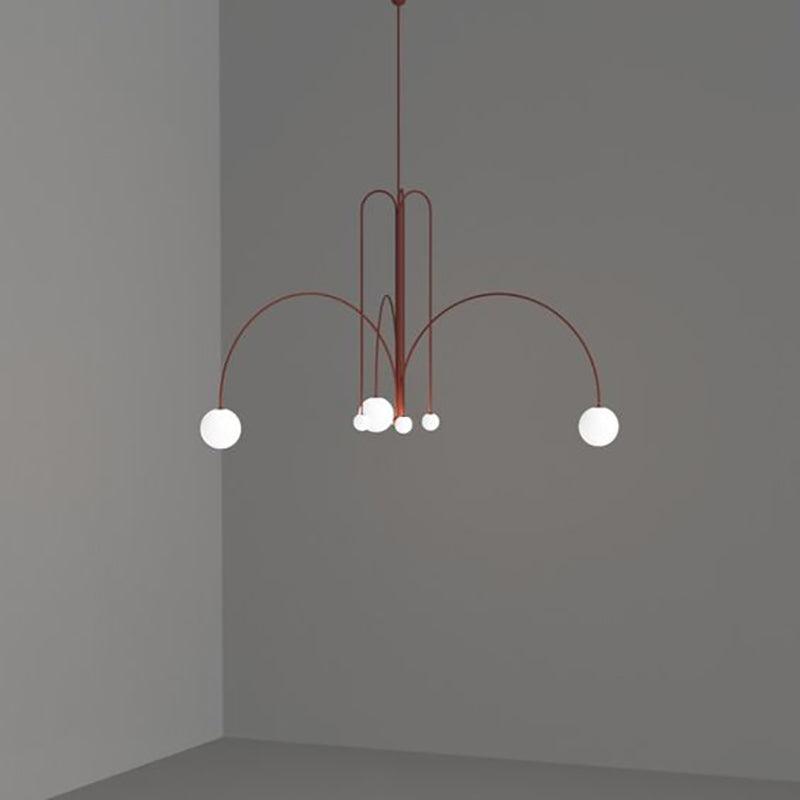 GrandCeleste – Artistieke hanglamp van metaal en glas