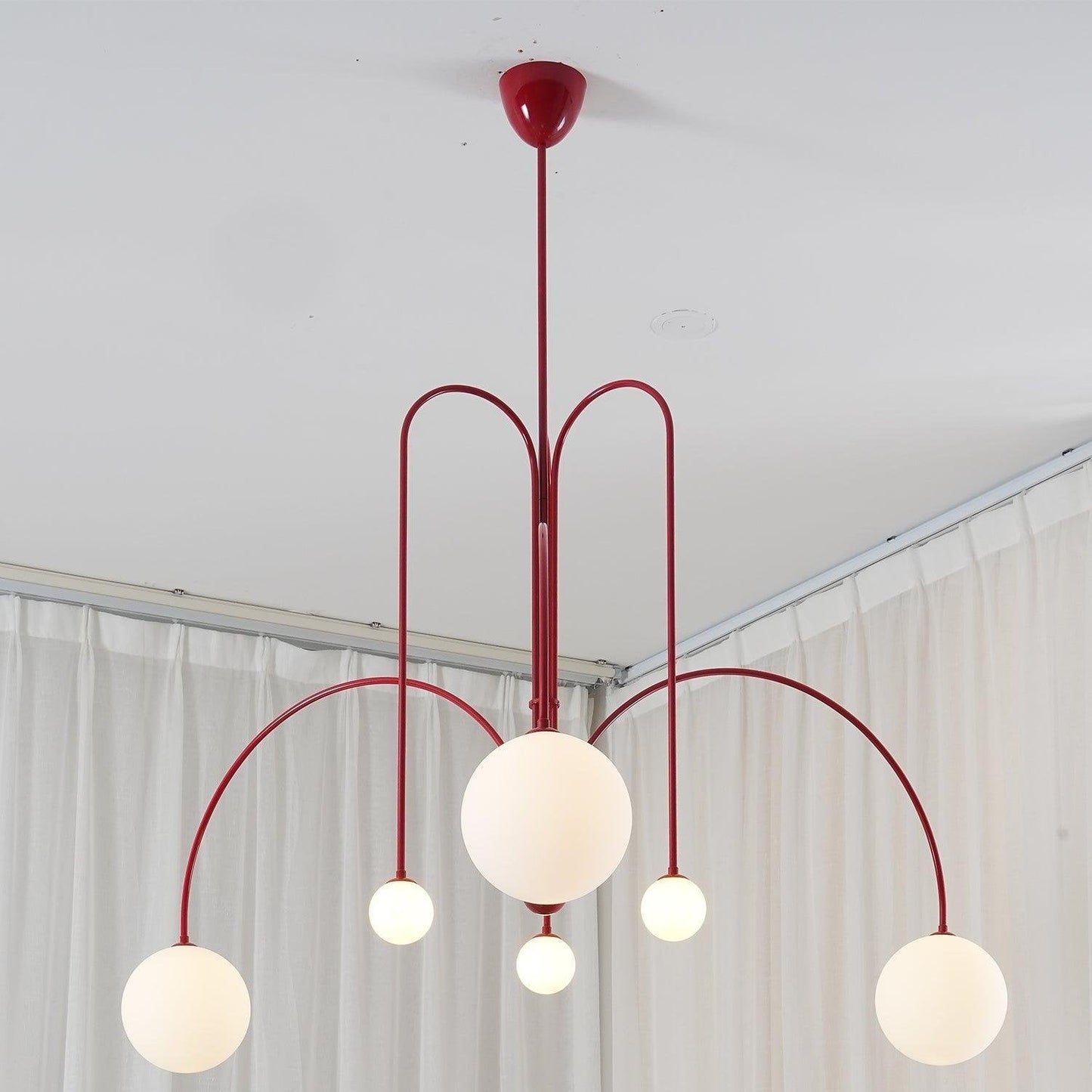GrandCeleste – Artistieke hanglamp van metaal en glas