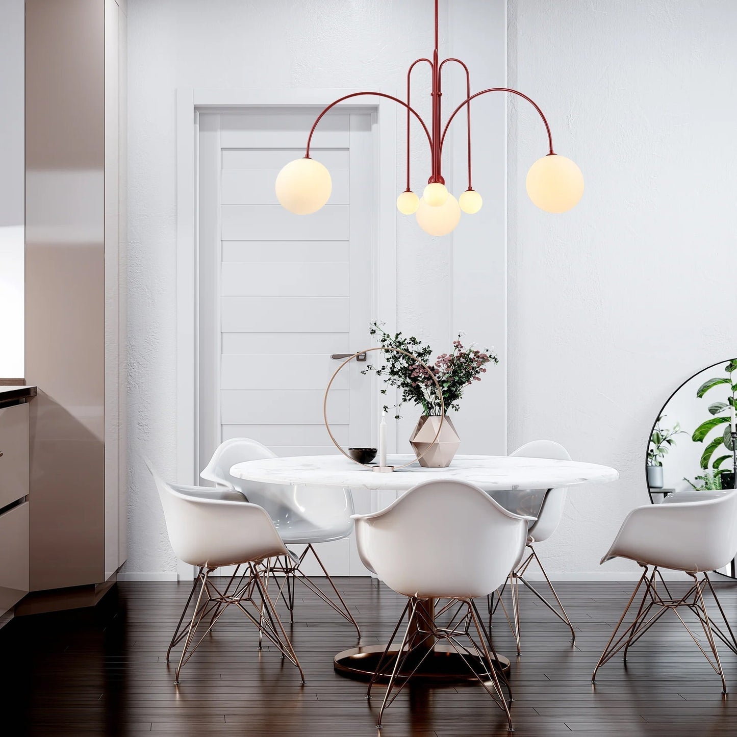 GrandCeleste – Artistieke hanglamp van metaal en glas
