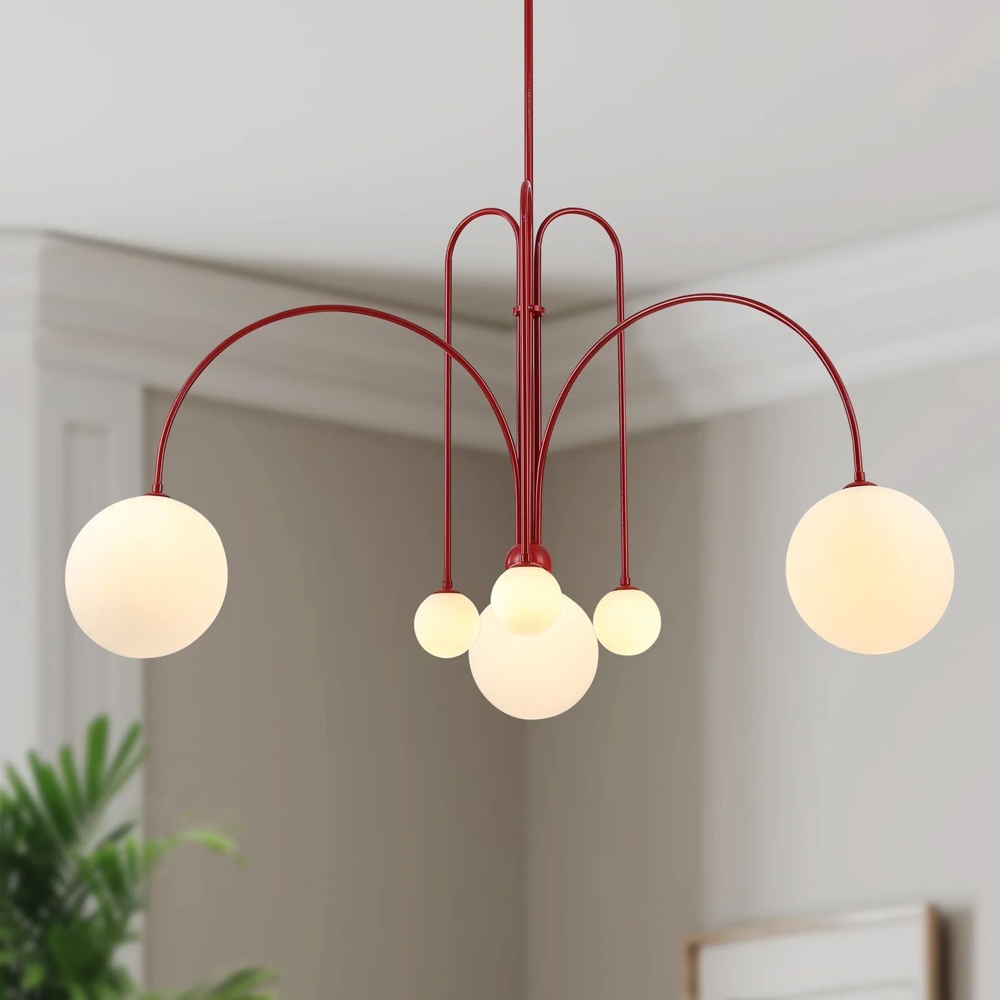 GrandCeleste – Artistieke hanglamp van metaal en glas