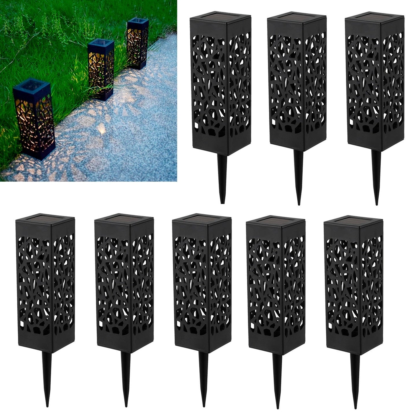 FLAMORA BLAZE – Realistische vlam zonne-lamp voor tuin