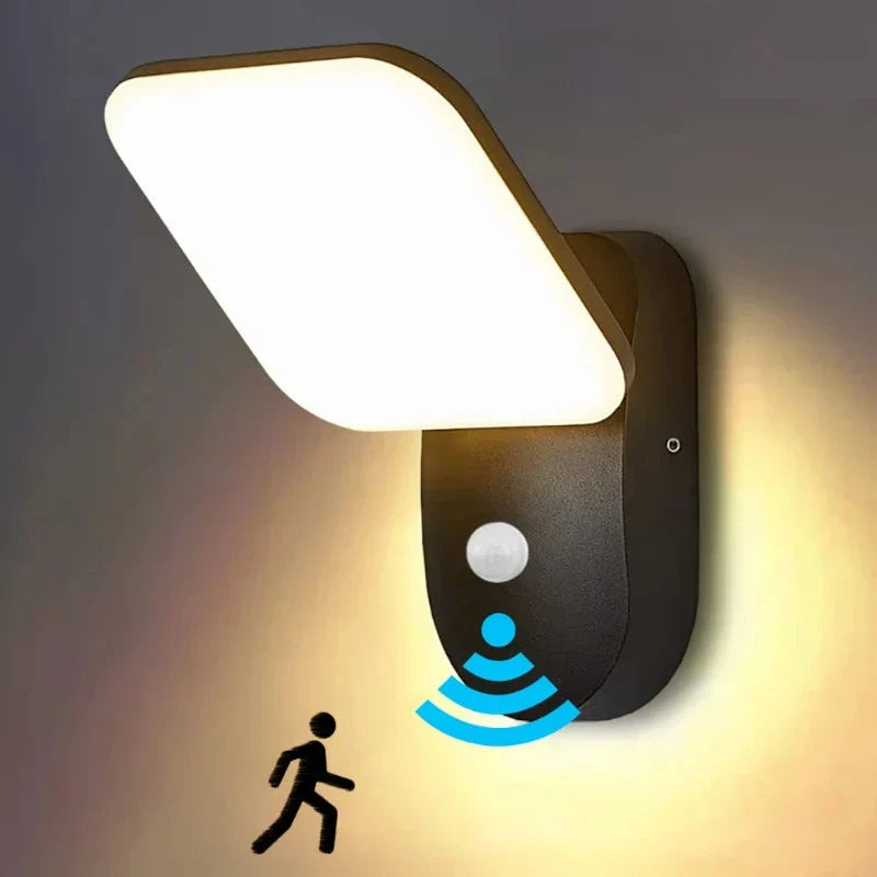 LUXORA EDGE – Moderne LED buitenmuurlamp