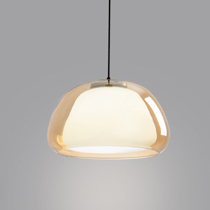 LacteaLuxe – Moderne hanglamp van melkglas