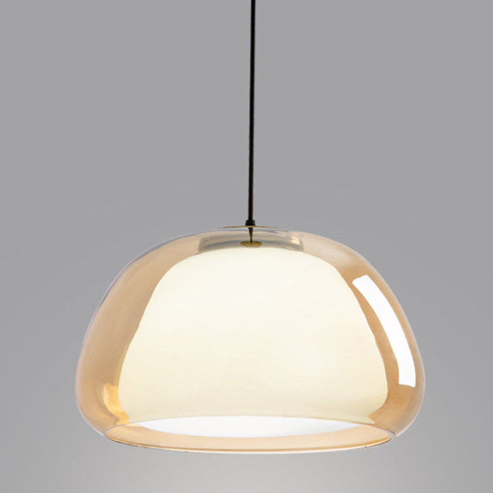 LacteaLuxe – Moderne hanglamp van melkglas
