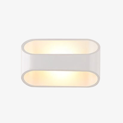 LumiBlanc – LED wandlamp in wit aluminium