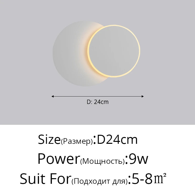 Nordica Éclipse – Moderne Wandlamp Post-Éclipse