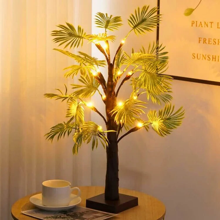 PalmGlow – LED kerstverlichting in de vorm van palmbladeren