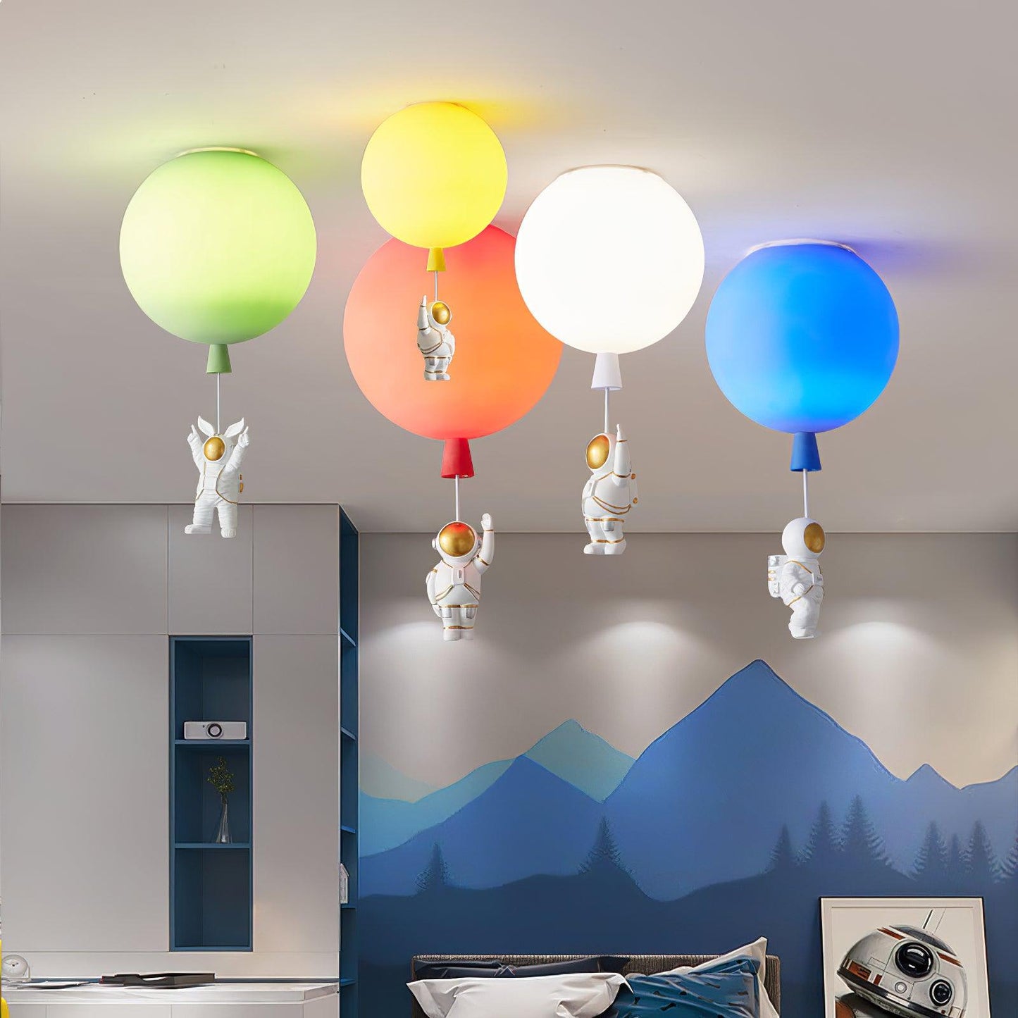LunaNaut – LED Plafondlamp Astronautisch