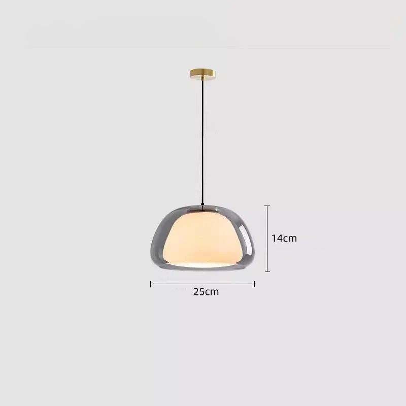 LacteaLuxe – Moderne hanglamp van melkglas