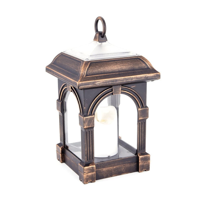HERITORA GLOW – Vintage solar lantaarn voor buitengebruik