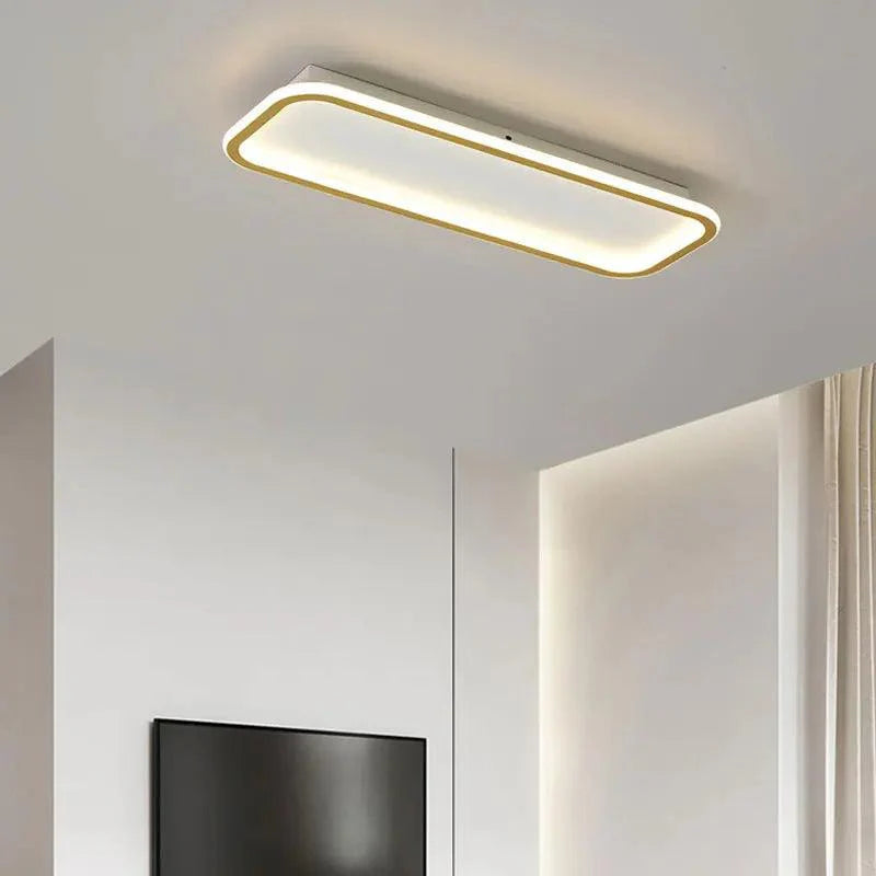 Lunéora | Moderne LED-plafondlamp van aluminium en PMMA