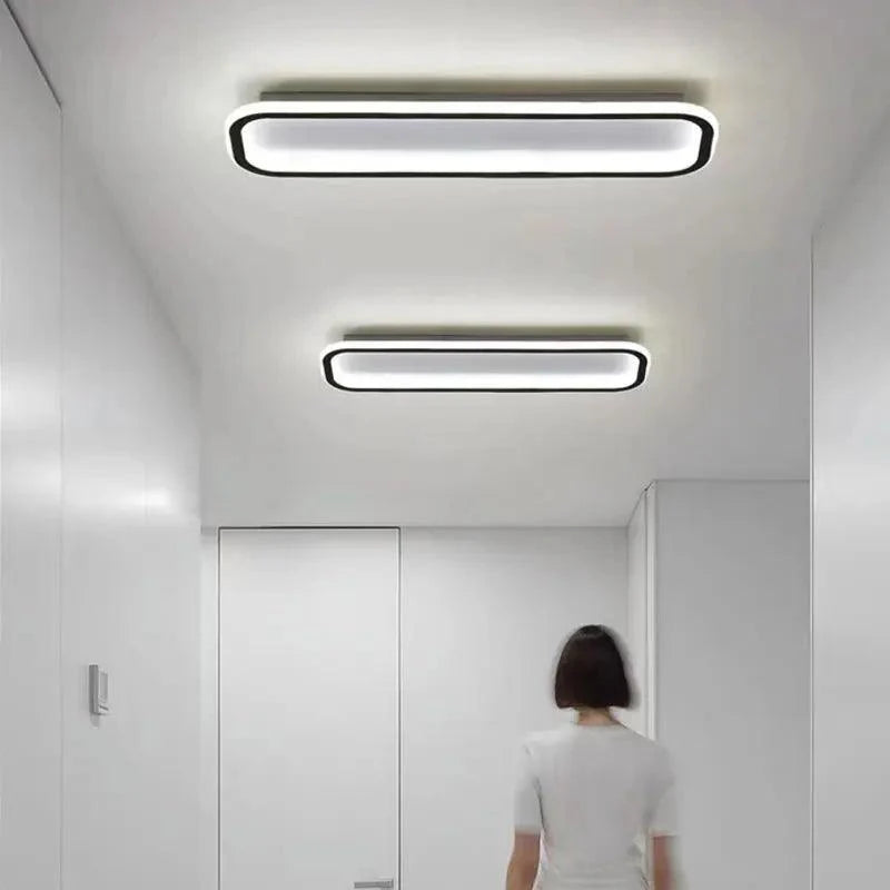 Lunéora | Moderne LED-plafondlamp van aluminium en PMMA
