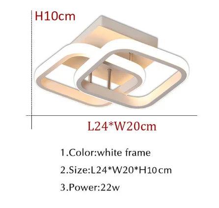 Auralis | Moderne LED-plafondlamp met dimbare intensiteit