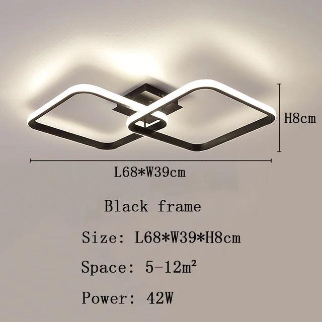 Auralis | Moderne LED-plafondlamp met dimbare intensiteit