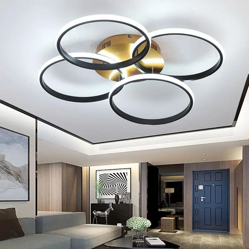 Auralis | Moderne LED-plafondlamp met dimbare intensiteit