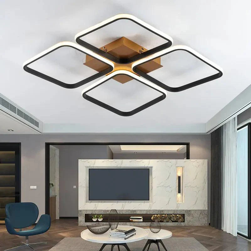 Auralis | Moderne LED-plafondlamp met dimbare intensiteit