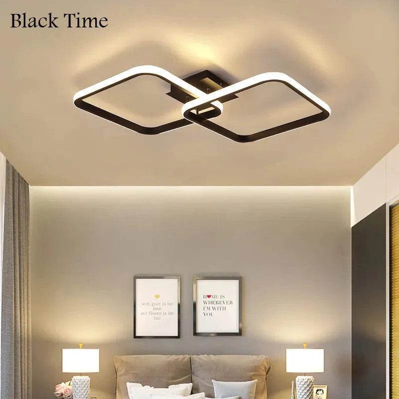 Clarova | Moderne LED Plafondlamp Half-Ingebouwd