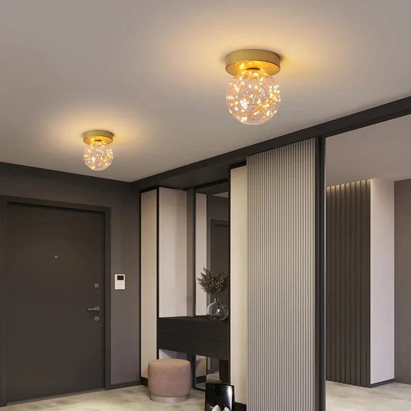 Linoxis | Hedendaagse Plafondlamp van IJzer – Fitting E27