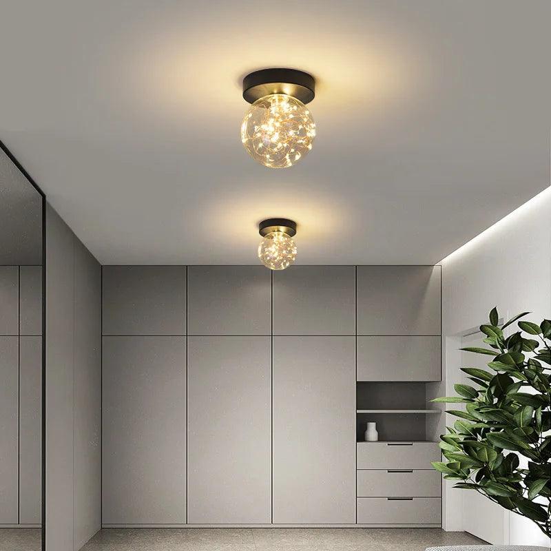 Linoxis | Hedendaagse Plafondlamp van IJzer – Fitting E27