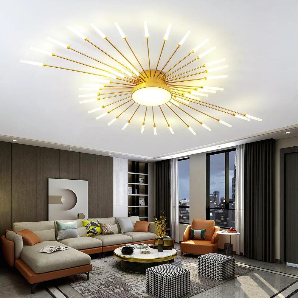 Galactis | LED-plafondlamp semi-inbouw design cirkelvormig