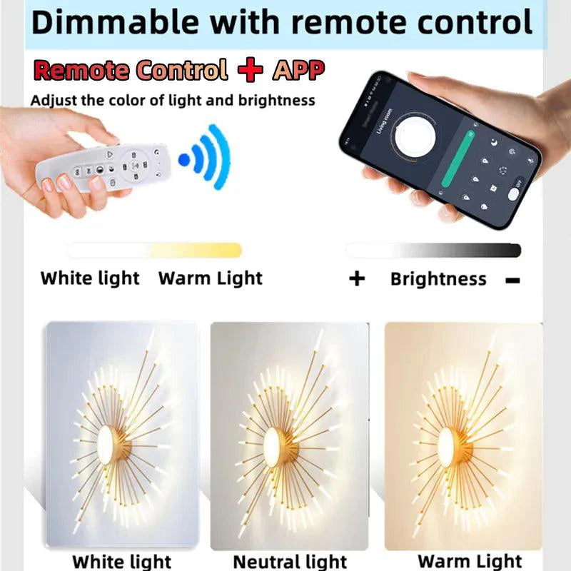 Galactis | LED-plafondlamp semi-inbouw design cirkelvormig