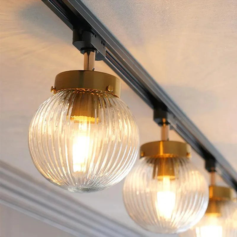 Glasovia | Plafondlamp Glas & Metaal Noordse Stijl