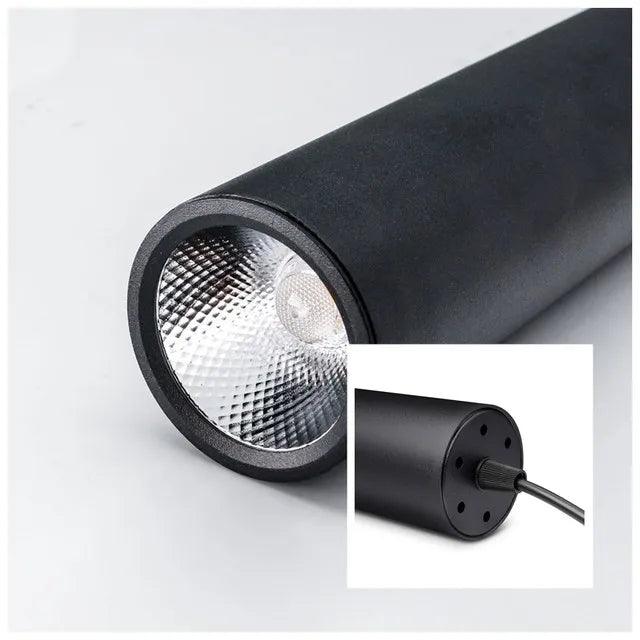 NemaTrack | Spot LED Tubulaire op Rail – Aluminium Aeronautisch