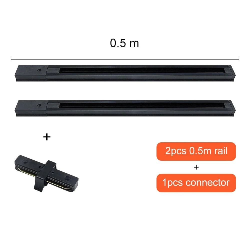 NemaTrack | Spot LED Tubulaire op Rail – Aluminium Aeronautisch