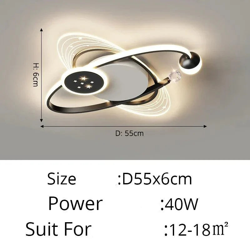 Stellarix | Moderne LED-plafondlamp met dimbare intensiteit