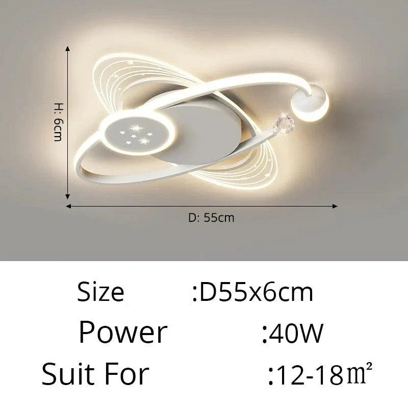 Stellarix | Moderne LED-plafondlamp met dimbare intensiteit