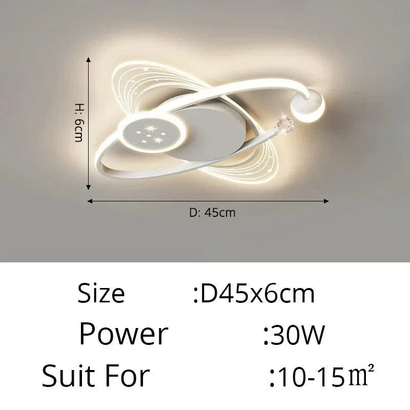 Stellarix | Moderne LED-plafondlamp met dimbare intensiteit