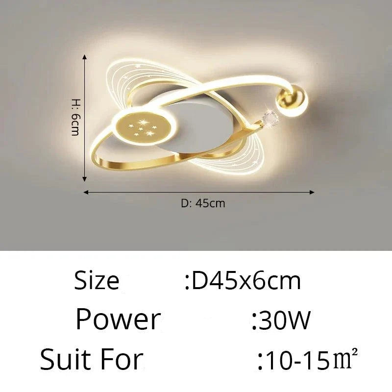 Stellarix | Moderne LED-plafondlamp met dimbare intensiteit