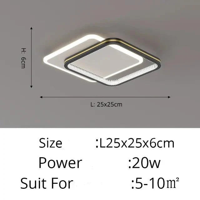 Stellarix | Moderne LED-plafondlamp met dimbare intensiteit