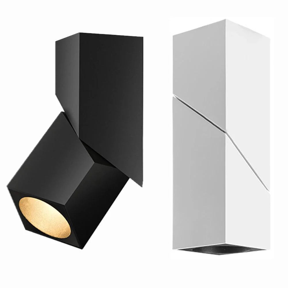 Veltrix | Oriënteerbare 360° LED-spot in luchtvaartaluminium