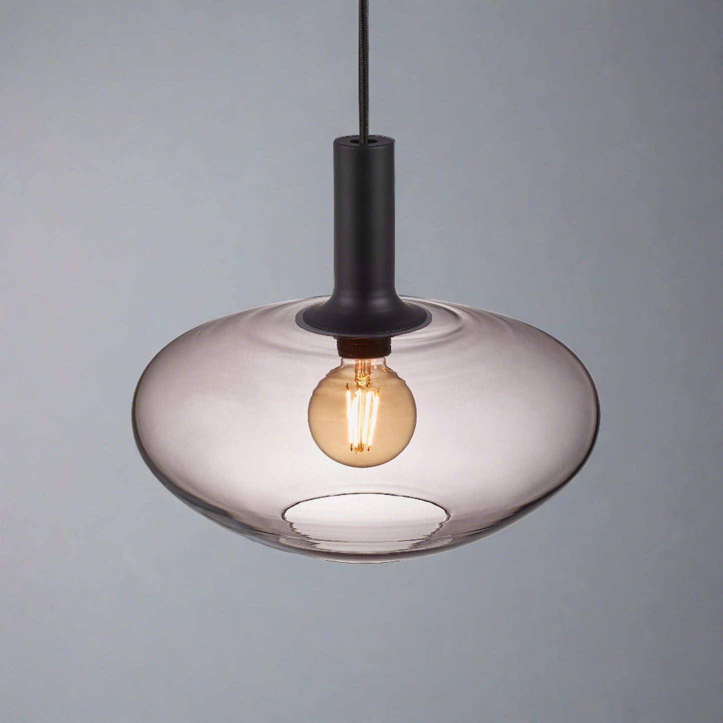 AuraBlown | Suspension Design en mondgeblazen glas – Ø35 cm