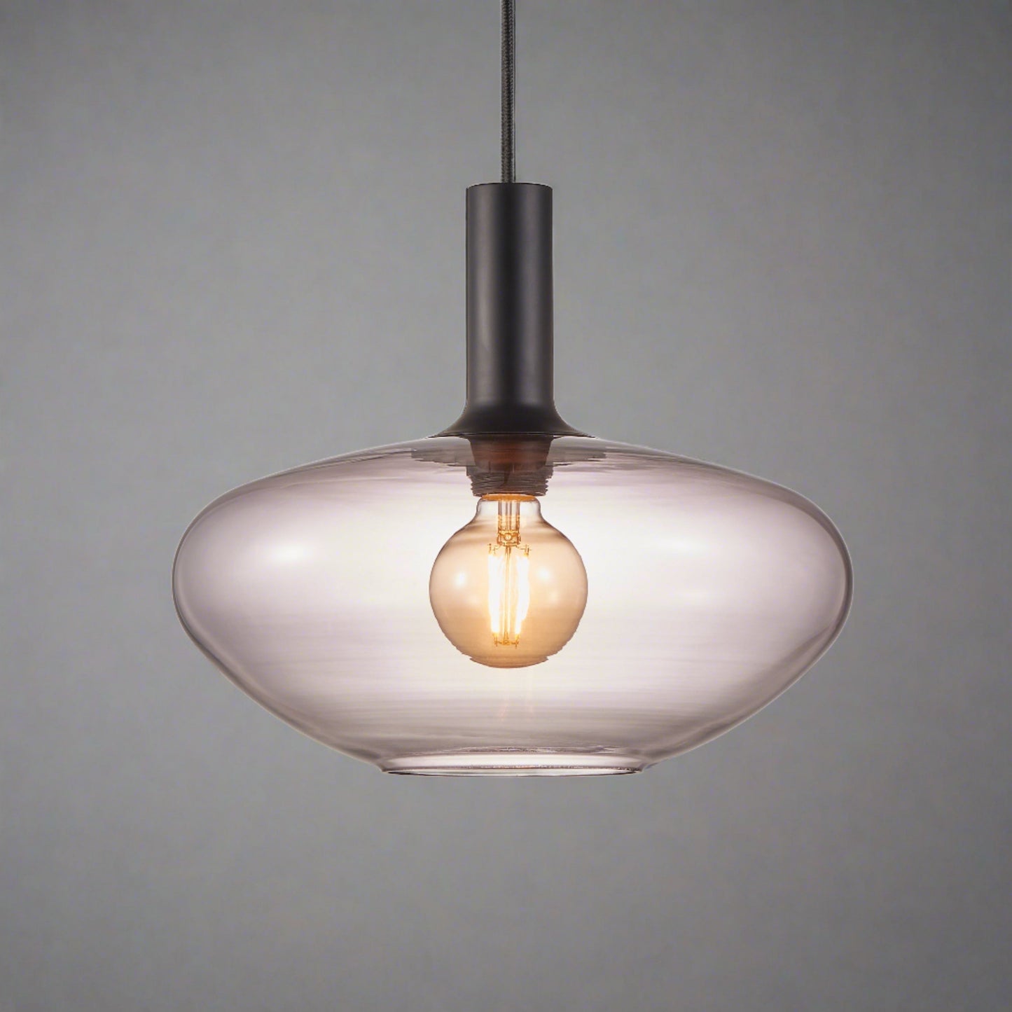 AuraBlown | Suspension Design en mondgeblazen glas – Ø35 cm