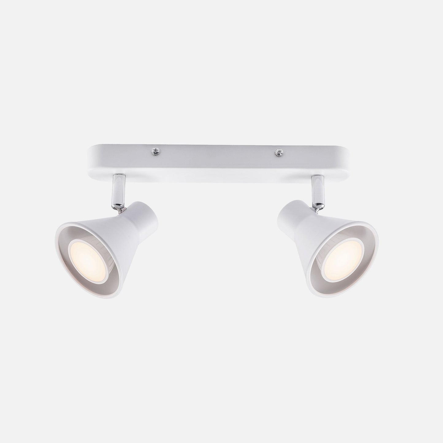 DuoBeam | Draaibare Spotbalk met 2 Lampen