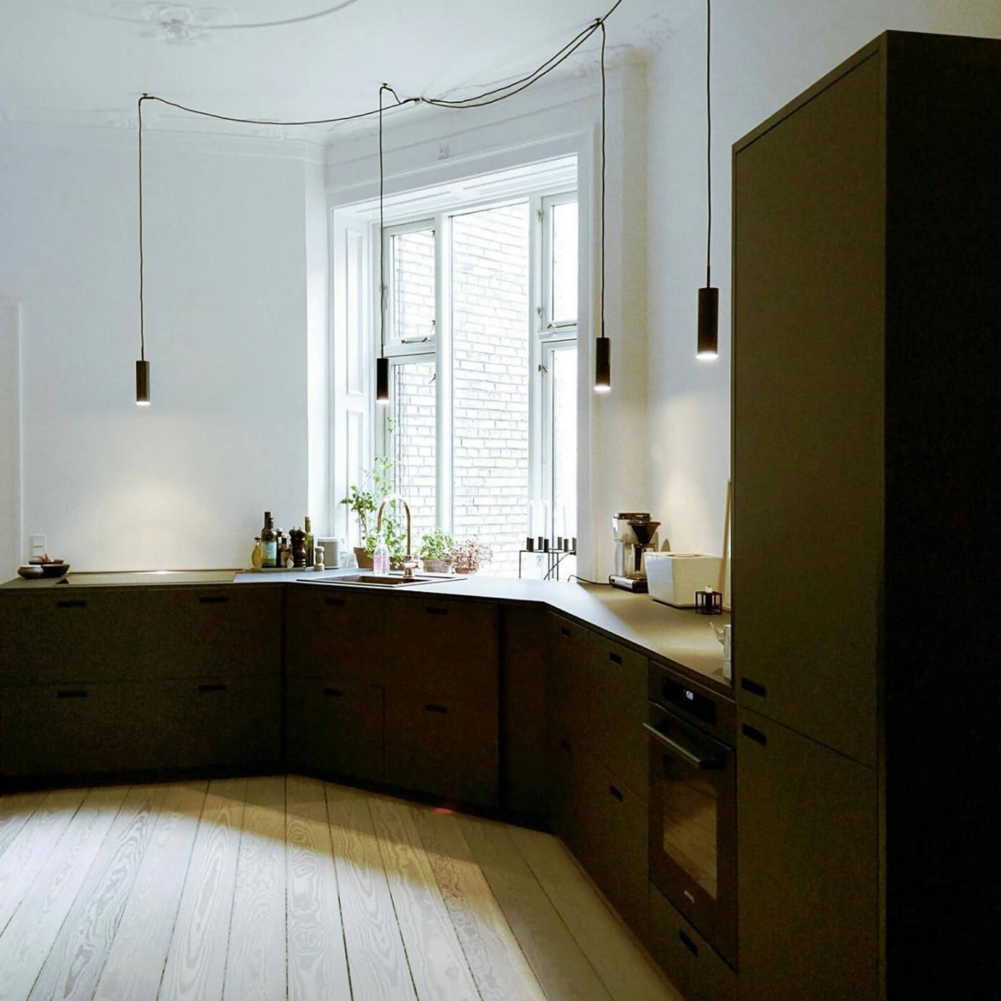 FocusRay | Richtbare hanglamp met stoffen kabel