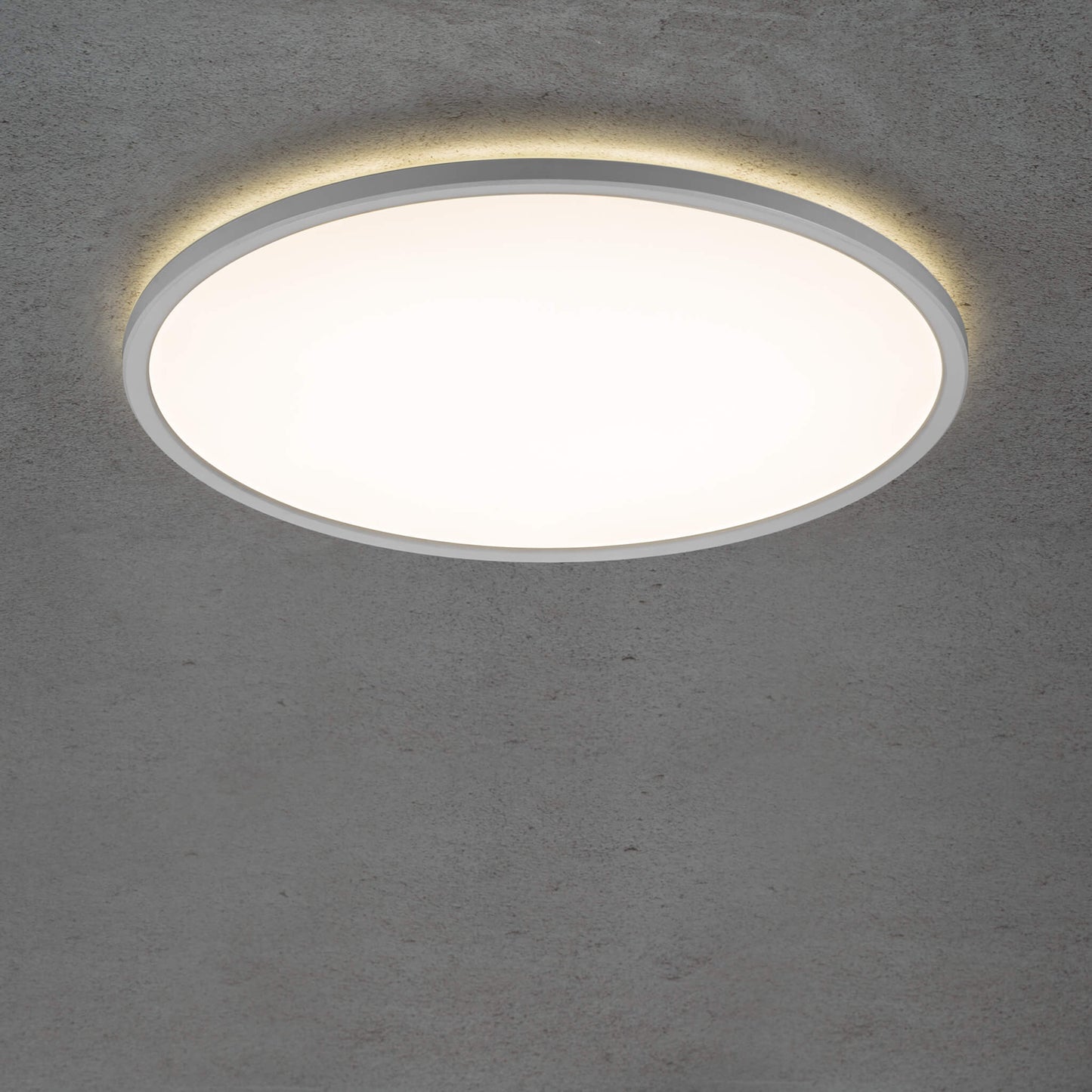 FlatGlow | LED-plafondlamp extra plat met MoodMaker