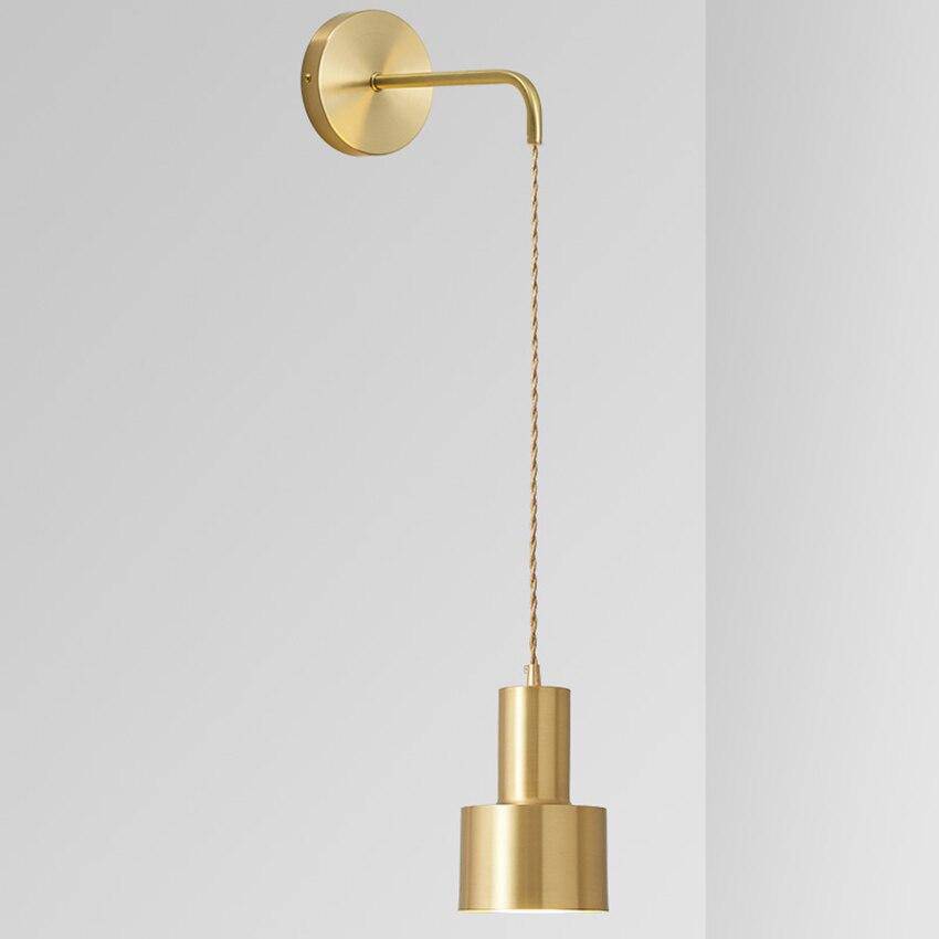 Aurora Dorée – Hangende wandlamp in gouden afwerking