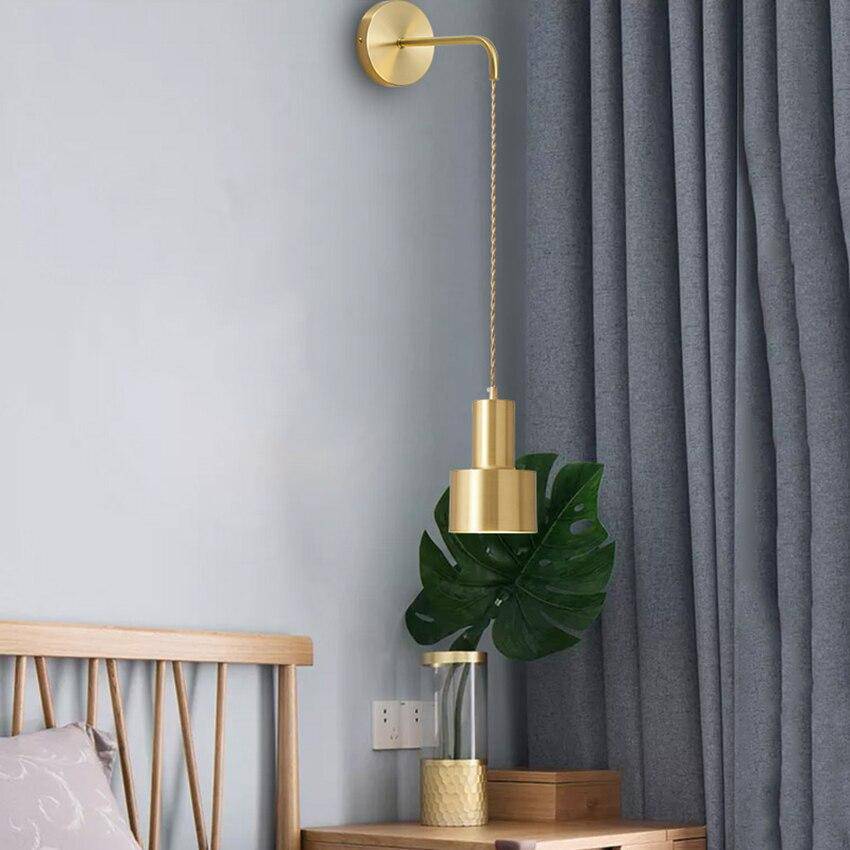 Aurora Dorée – Hangende wandlamp in gouden afwerking