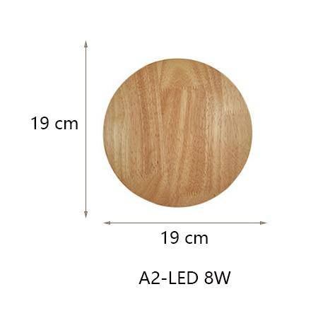 NordicOvale – LED wandlamp van hout met Scandinavisch design