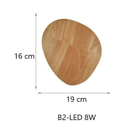 NordicOvale – LED wandlamp van hout met Scandinavisch design
