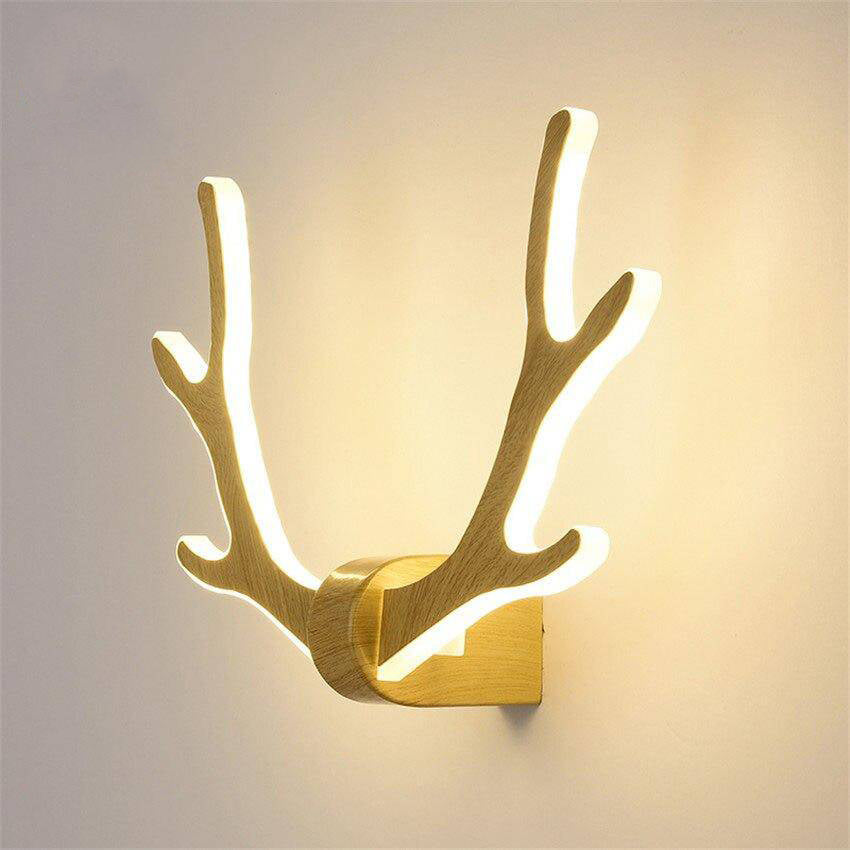 Wandlamp Design Hout | AntlerLuxe