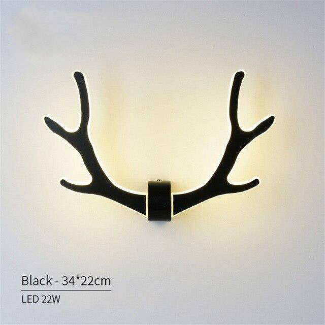 Wandlamp Design Hout | AntlerLuxe